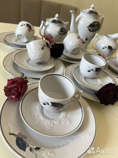 Сервиз кофейный вербилки СССР