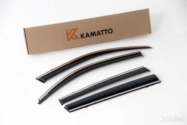 Ветровики Kamatto Subaru XV (GT) 2017-2021
