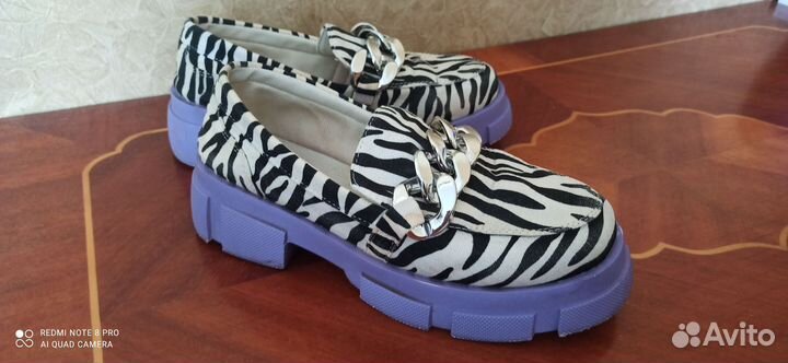 Мокасины на стопу 24 см