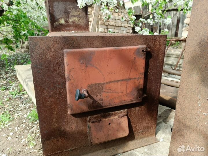 Печь для бани из 530 трубы