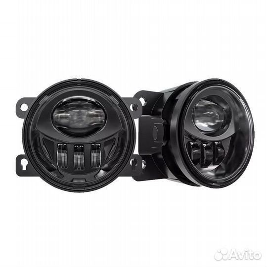 Противотуманки Peugeot 407 Black Vision 60w LED