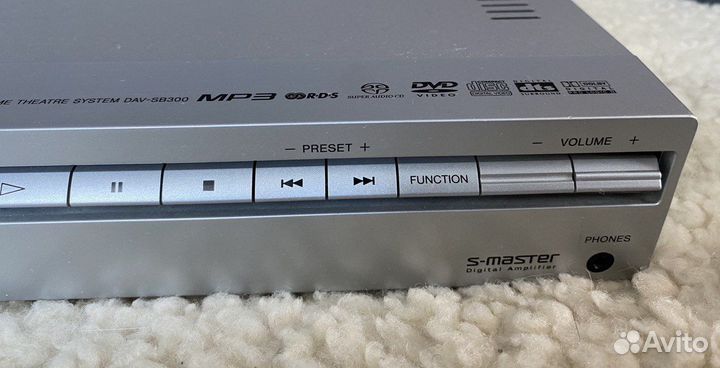 Домашний кинотеатр sony dav-sb300