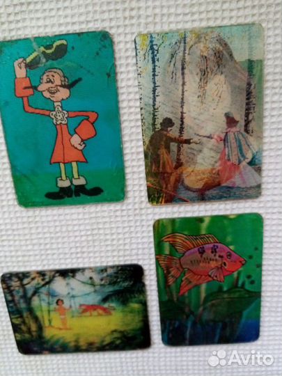 Календари объёмные и переливающийся СССР