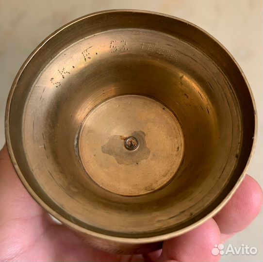 Вазы металлические винтажные Индия