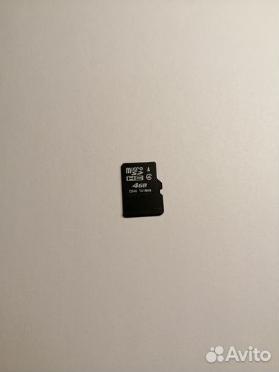 Карта памяти micro sd 4Gb