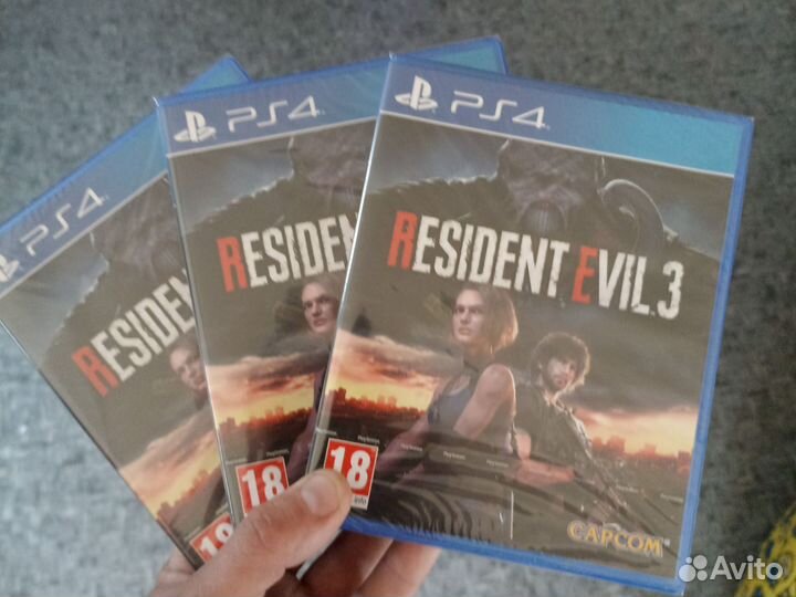 Resident evil 3 remake ps4 диск новый русские суб