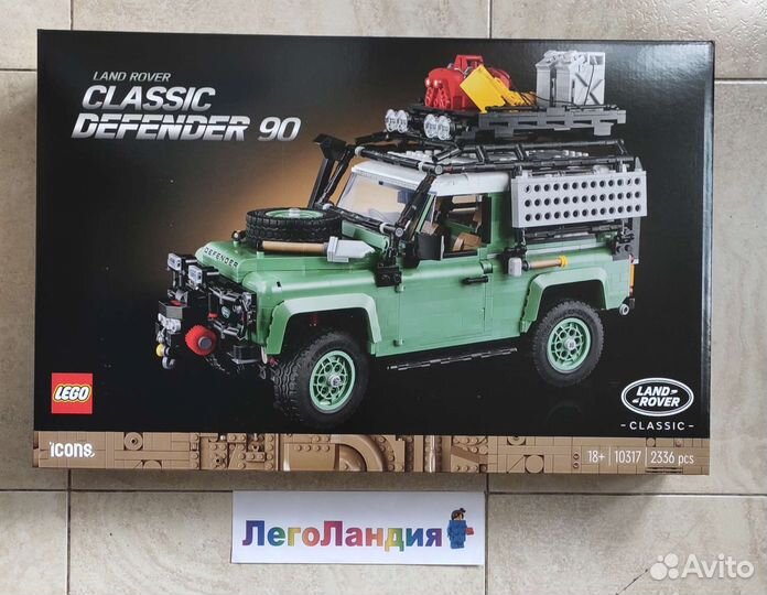 Lego Icons 10317 Land Rover Classic Defender