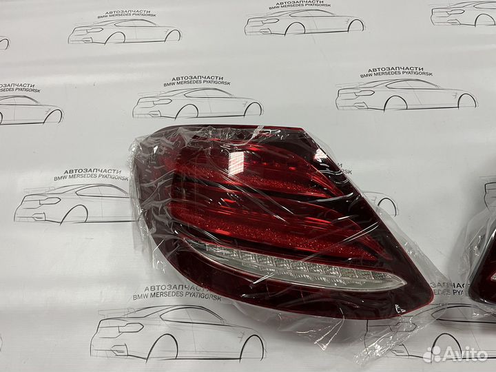 Новый комплект задних фонарей Mercedes w213 дорест