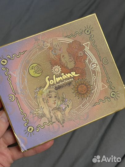 Палетка теней Odens eye solmane