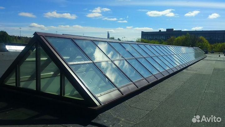 Панорамная крыша стеклянная