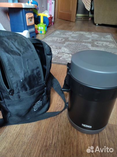 Термос для еды с контейнерами