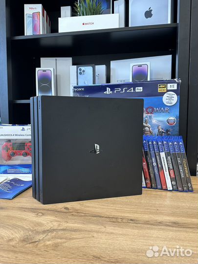 Sony playstation 4 PS4 pro 1tb 7208b +400 игр