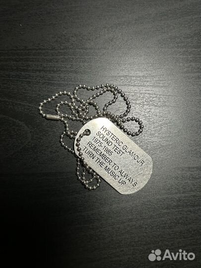 Жетон Hysteric Glamour оригинал