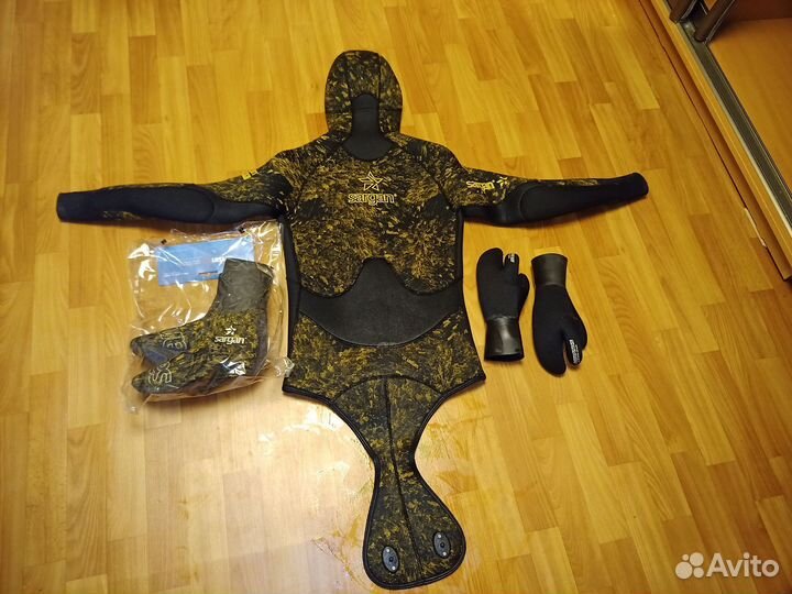 Гидрокостюм для подводной охоты 9мм sargan