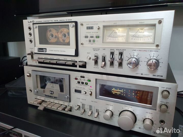 Кассетная дека Lo-D Hitachi