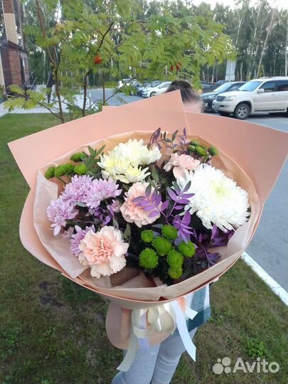 Букет цветов сборный