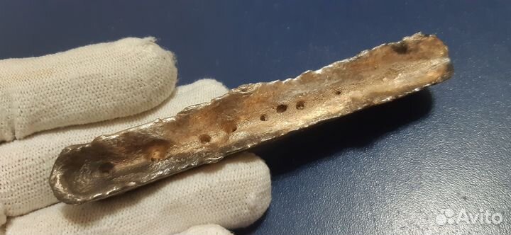 Серебряный платежный слиток сум гривна татарская