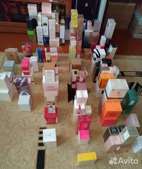 Остатки оригинальной парфюмерии