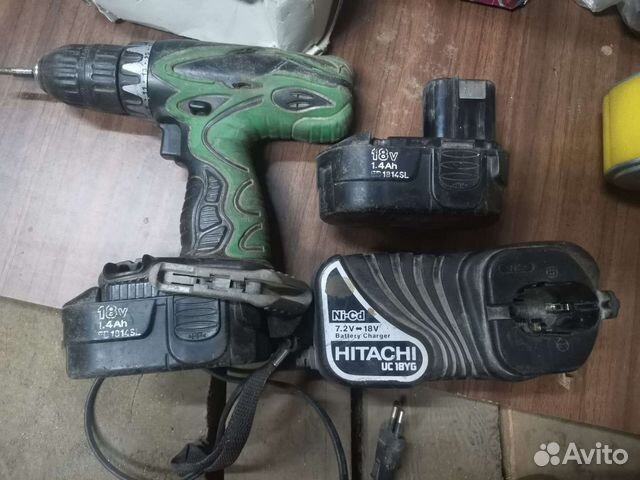 Шуруповерт hitachi 18