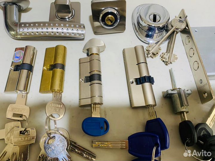 Поменять замок-личинку,ремонт замков,дверные ручек