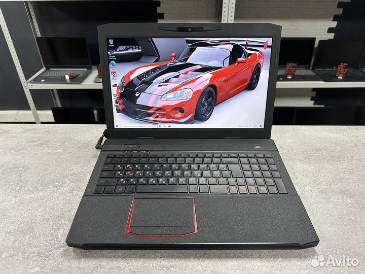 Игровой ноутбук i7/16GB/SSD/256GB/2видеокарты