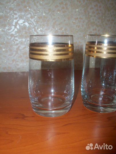Стаканы Богемия, фужеры, рюмки, стопки СССР от