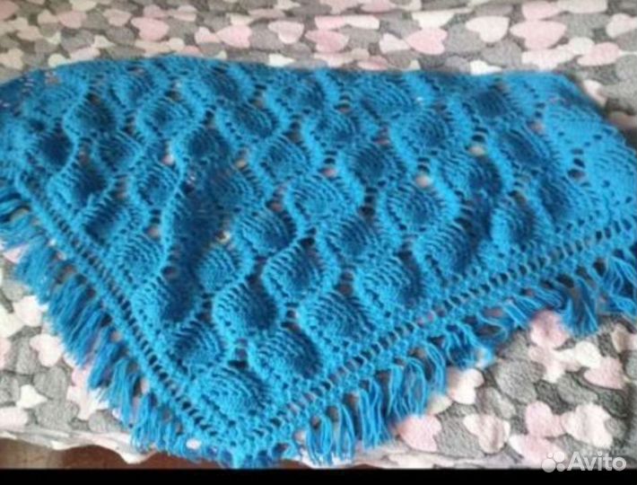 Платок шаль шерсть