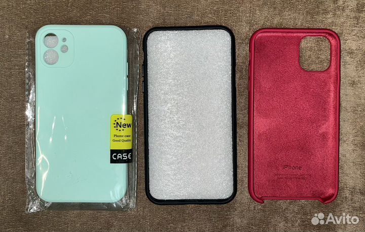 Чехол на iPhone 11 3 шт