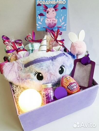 Подарочный набор Лунтик / подарочный бокс