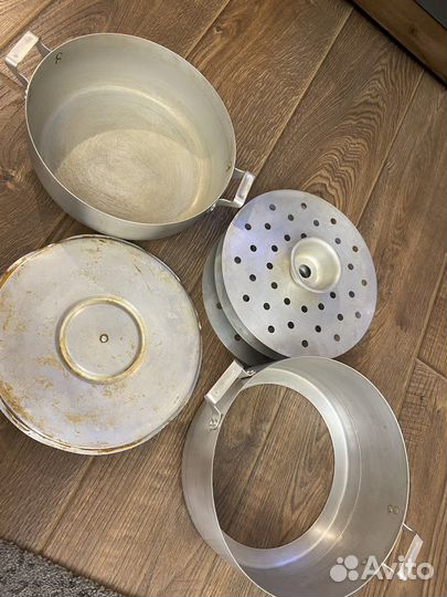 Мантоварка алюминиевая бу