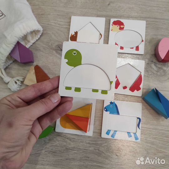 Игрушки деревянные