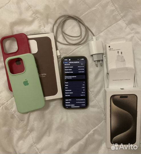 iPhone 15 Pro, 128 ГБ