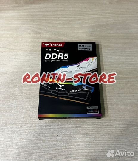 Team Croup T-Force Delta RGB DDR5 32Gb 6000MHz CL3