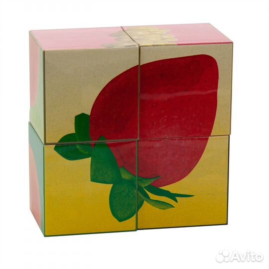 Кубики. Фрукты. Настольная игра