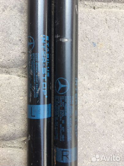 Амортизаторы капота Mercedes w212 w204