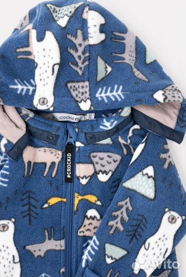 Флисовый комбинезон crockid 74