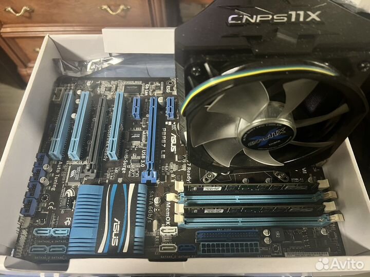 Материнская плата с процессором i7