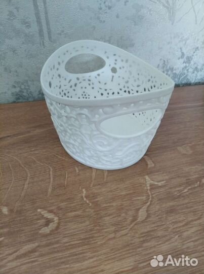 Корзинка, кружево