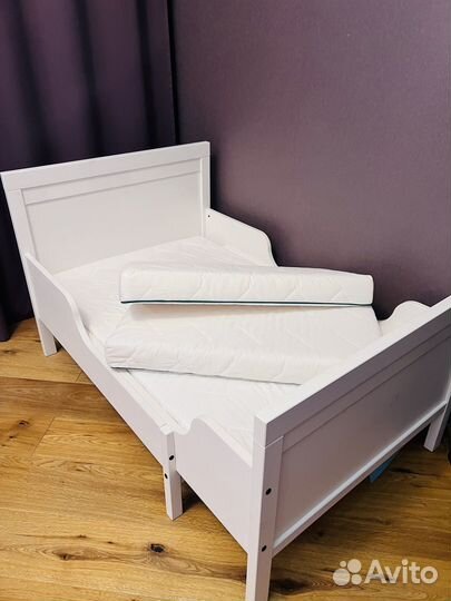 IKEA детская раздвижная кровать Сундвик