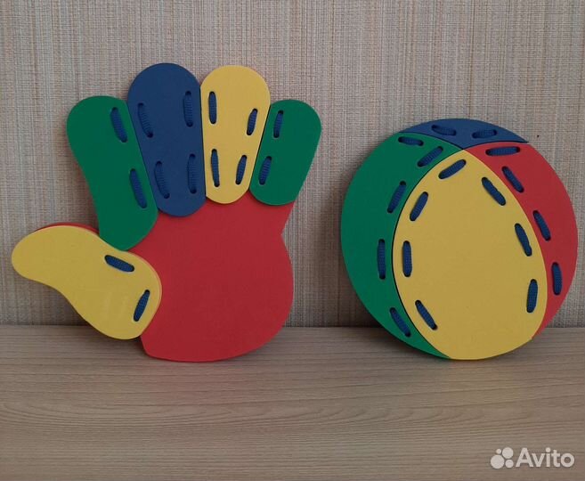 Развивающие игры на шнуровке