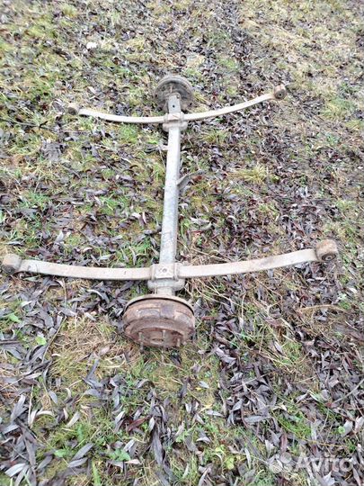 Задняя балка в сборе от Форд транзит 2005 год