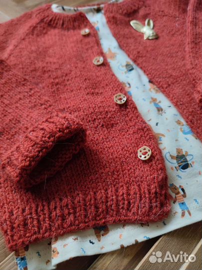 Кардиган детский. Ручная работа