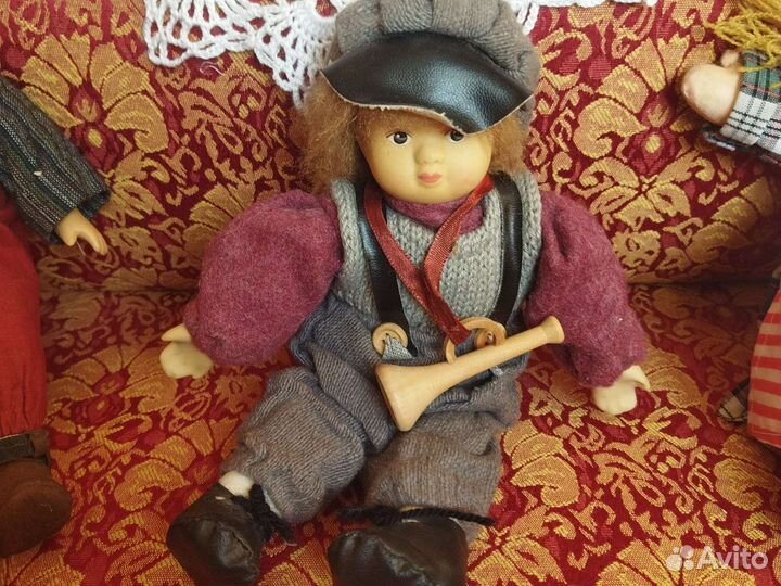 Фарфоровые винтажные куклы от Тати Бремен