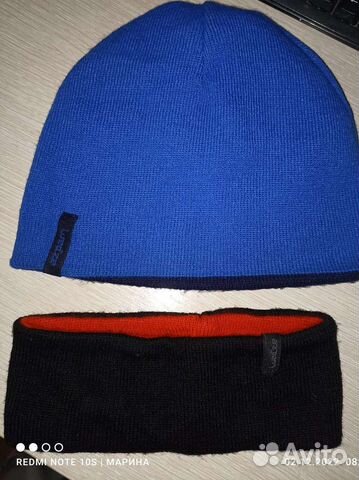 Шапка и повязка для занятий футболом