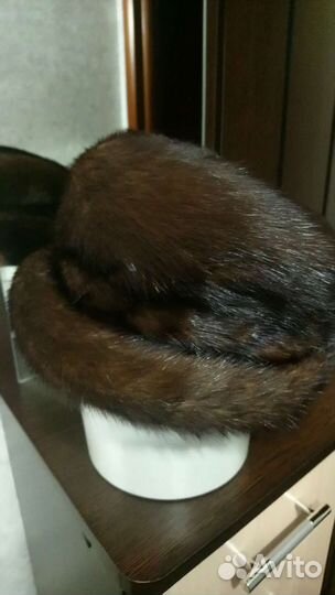 Шляпа норковая женская р. 56