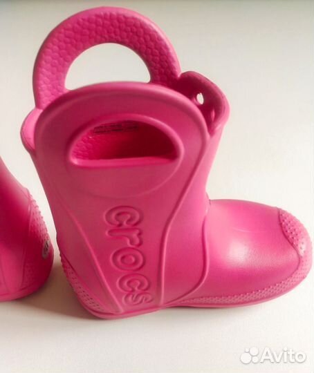 Сапоги Crocs для девочки, р. 23 (C6)