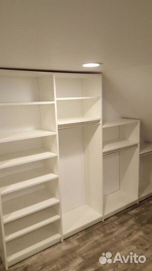 Гардеробная эконом из лдсп