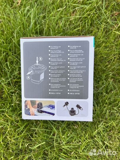 Электричкский насос для надувного матраса intex