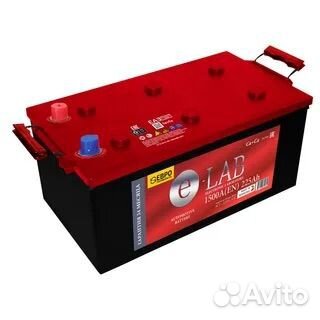 Акб 6ст-225 elab L+ евро. полярность