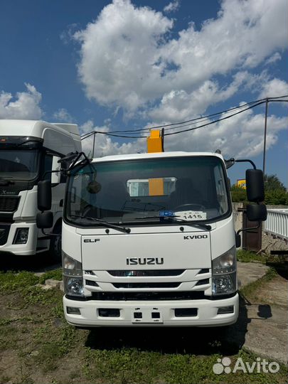 Isuzu Elf с КМУ, 2024